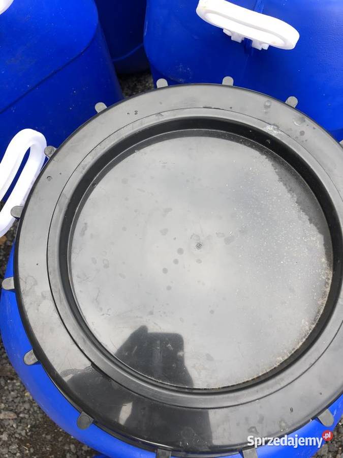 Beczki plastikowe z nakrętką 5070L spożywce śląskie Zabrze sprzedam
