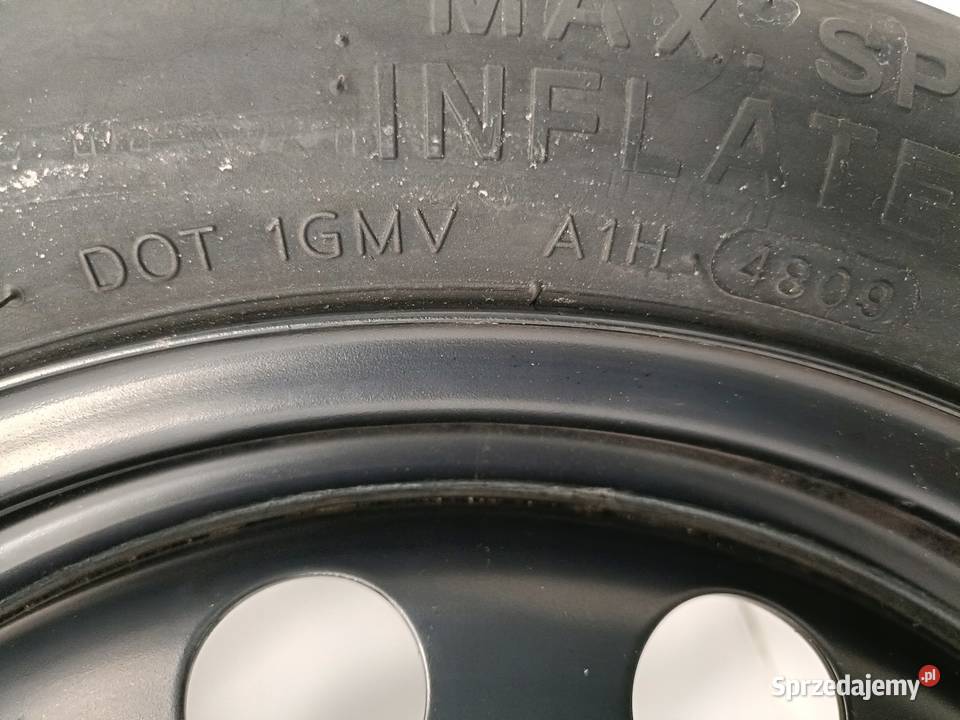 KOŁO DOJAZDOWE ZAPASOWE Audi Seat Vw Golf VI Chełm