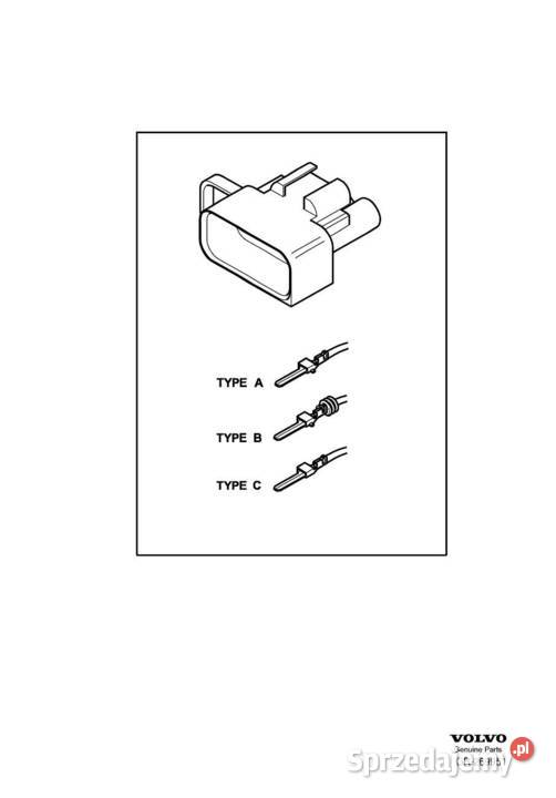 VOLVO XC60 II wtyczka z pinami do instalacji Bielany Wrocławskie sprzedam