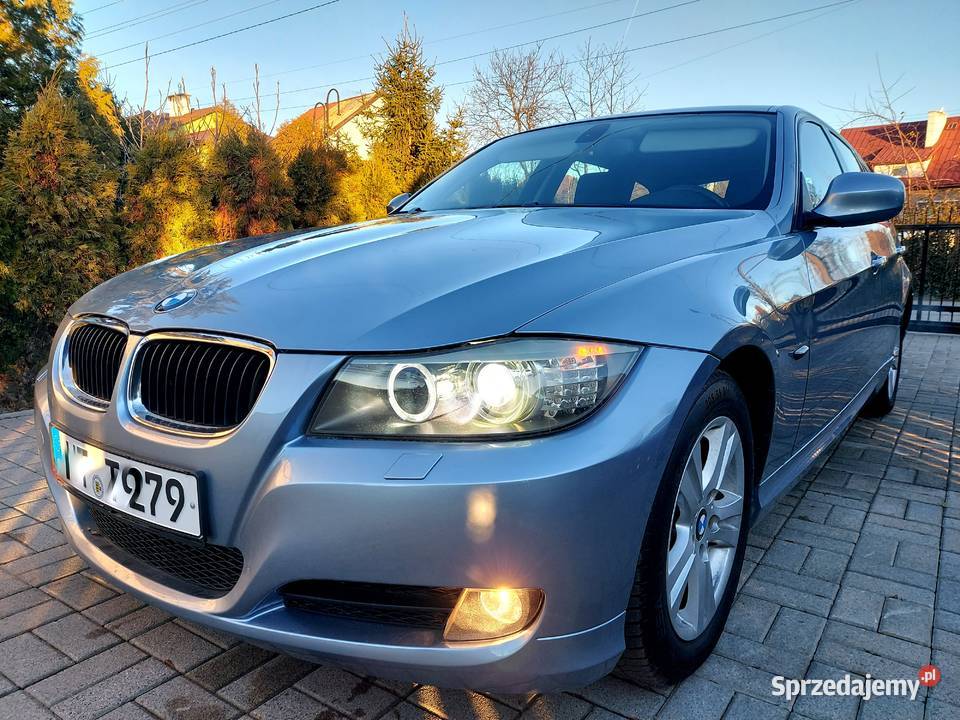 BMW Seria 3 20 Benzyna 2009 143 Ksenon Ringi czujnik zmierzchu Dzierżoniów