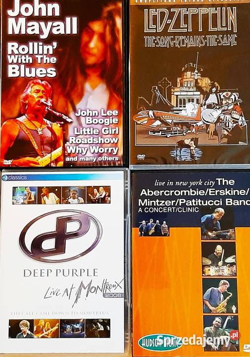 Unikat DVD Znakomity Koncert Uli John Roth z UFO Poznań