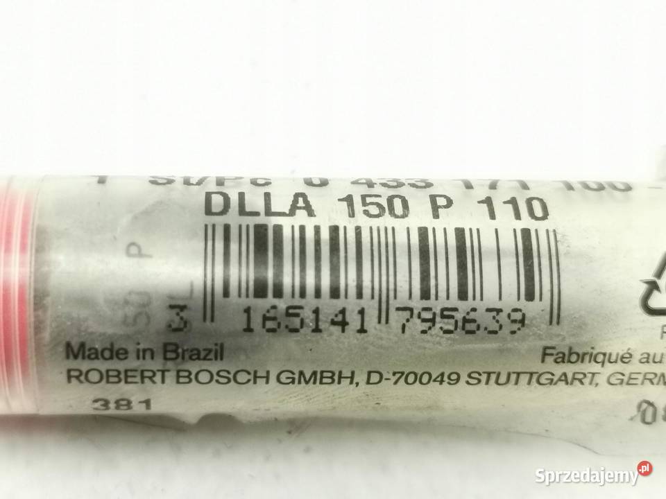 KOŃCÓWKA WTRYSKIWACZA VOLVO TD 100G BOSCH