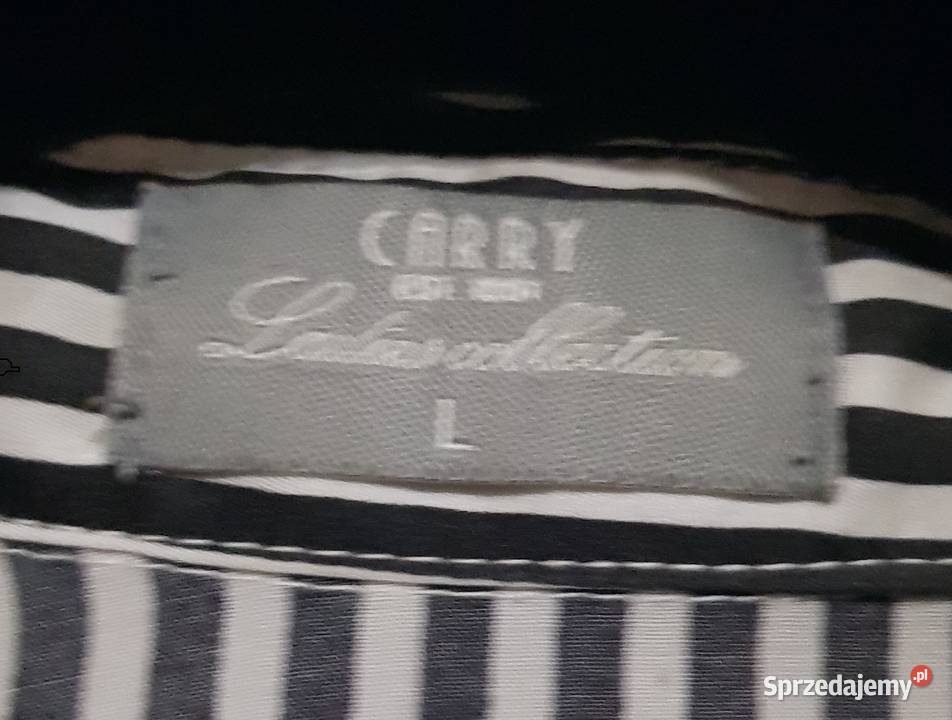Carry Damska bluzka koszula w paski rL wielkopolskie