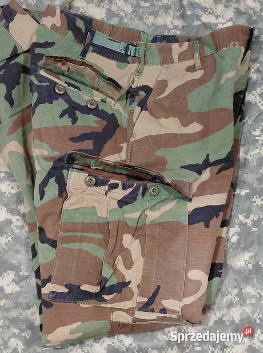 Spodnie BDU woodland medium x long ripstop 2 Wrocław