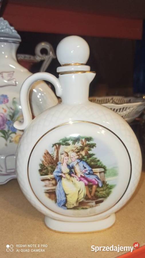 Porcelanowa karafka Freiserger VEB Porzellan sprzedam