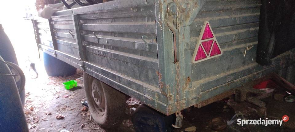 Przyczepa do ciągnika jedno osiowa Jankowice