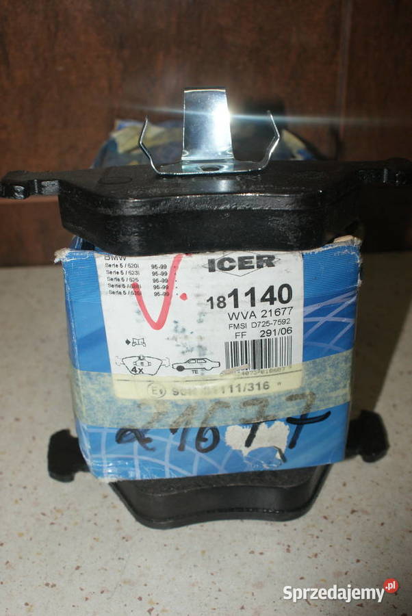 Klocek hamulcowy kpl przód BMW 5 E39 2035 mazowieckie