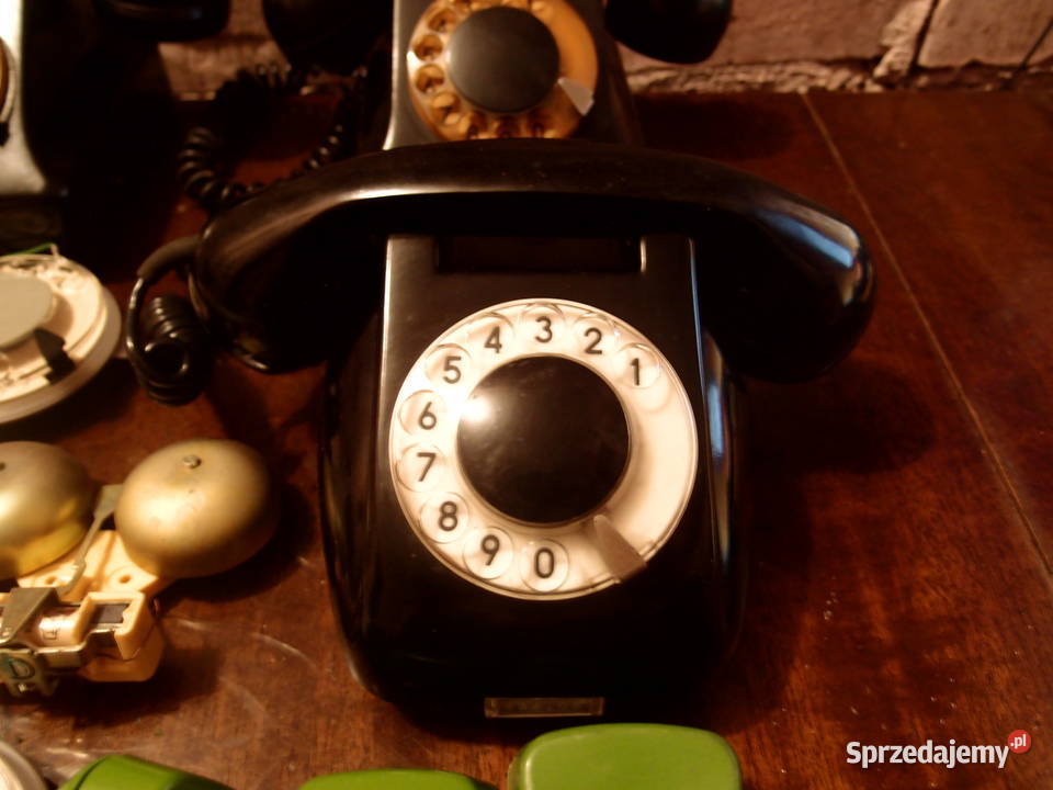 Zabytkowe telefony RWT CB49 i CB621 lata 60te Łódź
