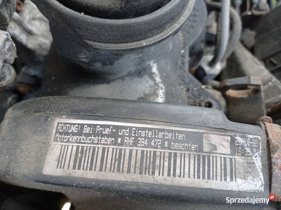 Silnik 19tdi 110 seat audi vw skoda AHF