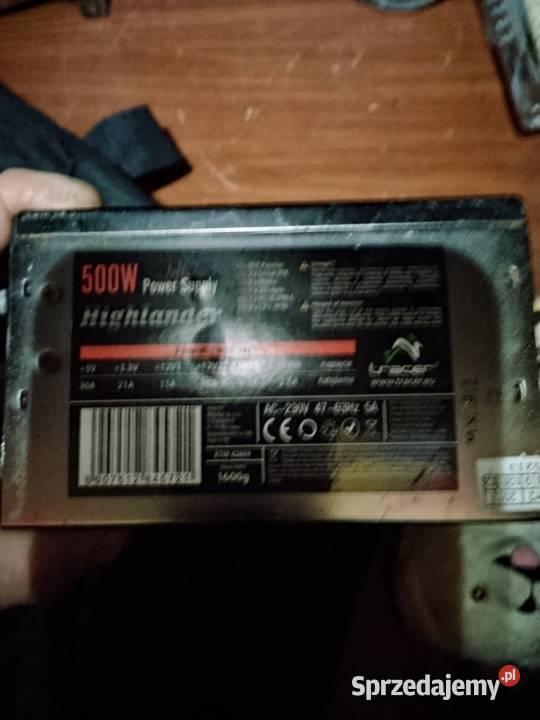 Zasilacz do komputera 500W Olszyna