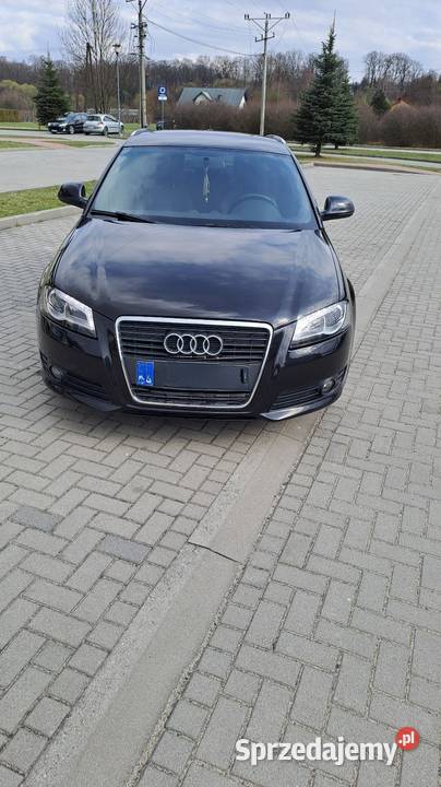 Audi a3 8p 20 tdi 140 20089 r małopolskie Łososina Dolna