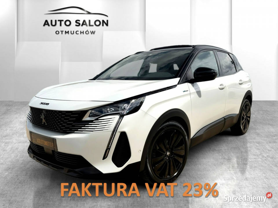 Peugeot 3008 GT kamery skóra MASAZE elklapa FUL światła LED Otmuchów