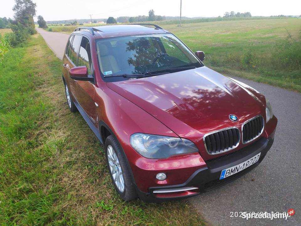 X5 xdrive30i Vermilionrot Metallic czujnik deszczu Knyszyn sprzedam