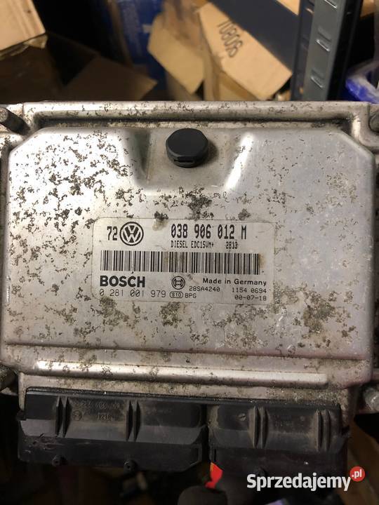 Komputer sterownik VW GOLF 4 19 TDI 038906012M Układ elektryczny Wieluń