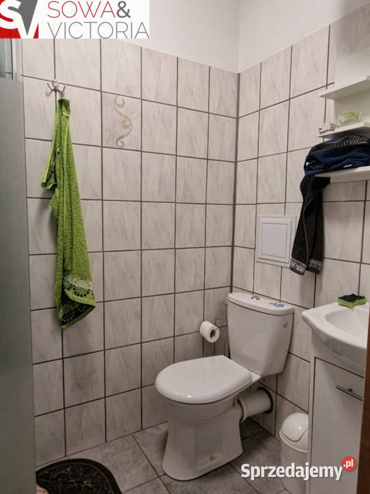 Ogródek garaż zieleń górski widok Głuszyca