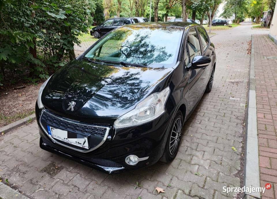 Peugeot 208 12 vti 82 2013 polski salon 82KM Łódź