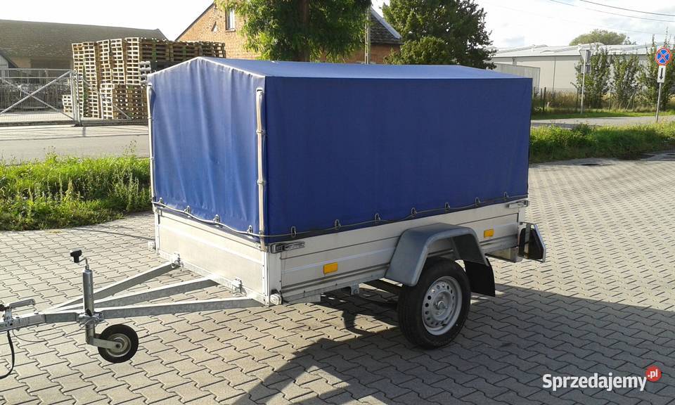 Nowa Przyczepa Rydwan 220x130x120 resor plandeka Rydwan łódzkie Wieluń