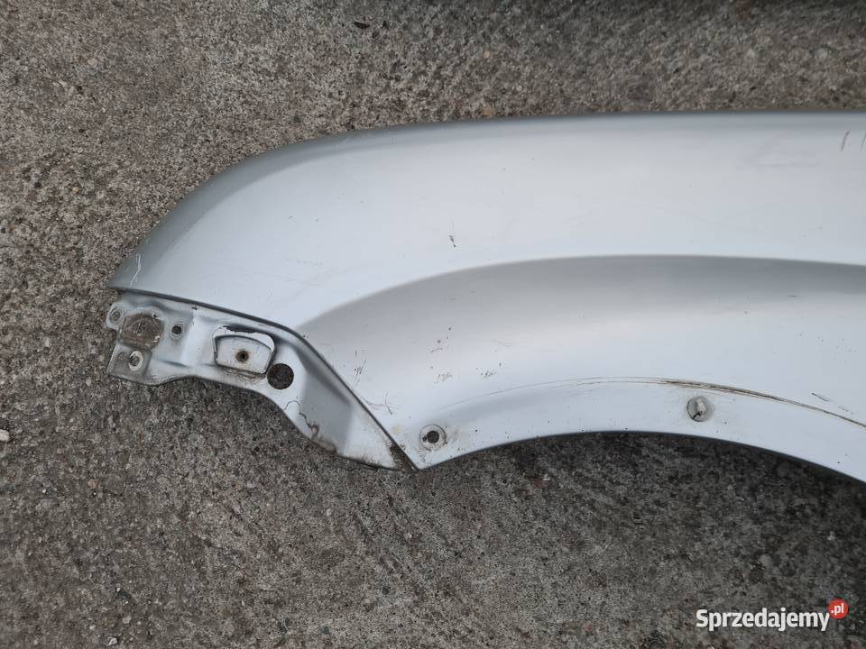 Suzuki Ignis II MH błotnik przedni srebrny ZCC części blacharskie dolnośląskie Legnica sprzedam