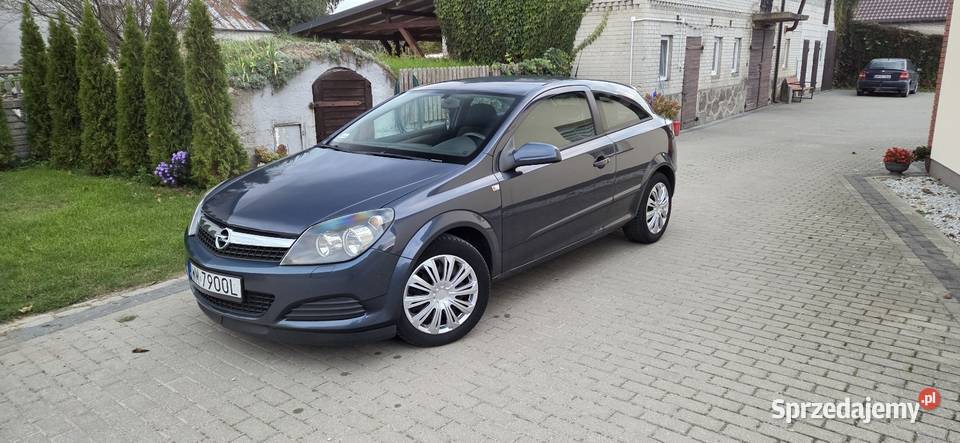 Opel Astra H GTC 19 cdti 2009 tempomat Płońsk