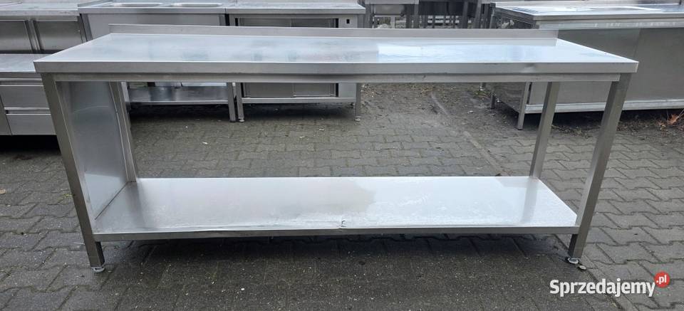 Stół Gastro z Półką 2006085 M1177 N Gastronomia wielkopolskie Nowe Skalmierzyce sprzedam