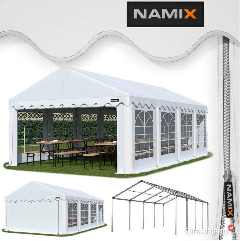 Namiot BASIC 6x8 imprezowy handlowy ogrodowy Jabłonna sprzedam