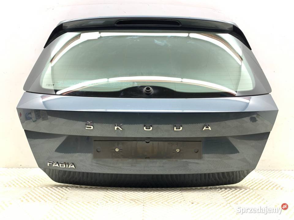 KLAPA TYŁ SKODA FABIA III Hatchback TYLNA