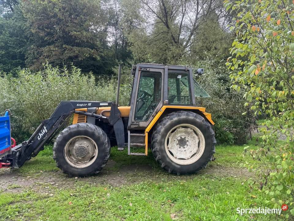 Renault 95 14 tx traktor ares 110 54 Temis 4x4 Lesko sprzedam