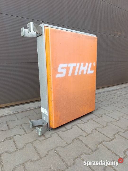 Reklama kaseton pylon Stihl Czarny Las