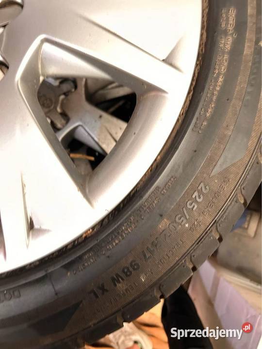 FELGI OPONY LETNIE KOŁA AUDI A4 A5 B8 22550 R17 Wrocław