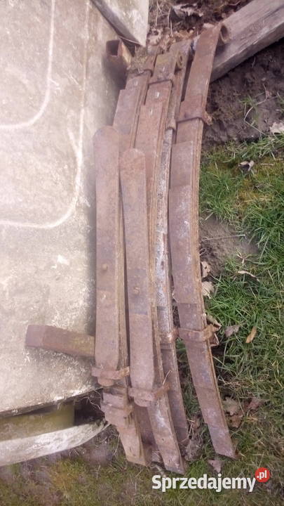 Resory do przyczepki