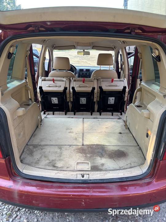 Volkswagen Touran 20 TDI DSG skórzana tapicerka Starogard Gdański
