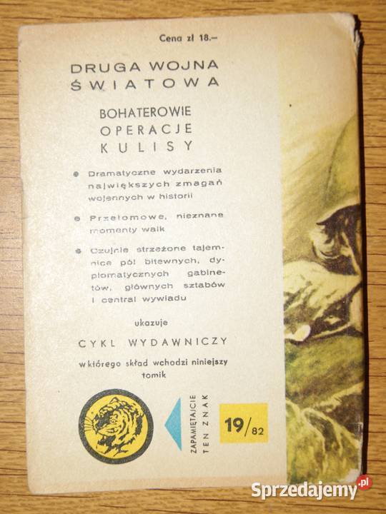 Żółty Tygrys Sercem zbrojne 1982 Parczew