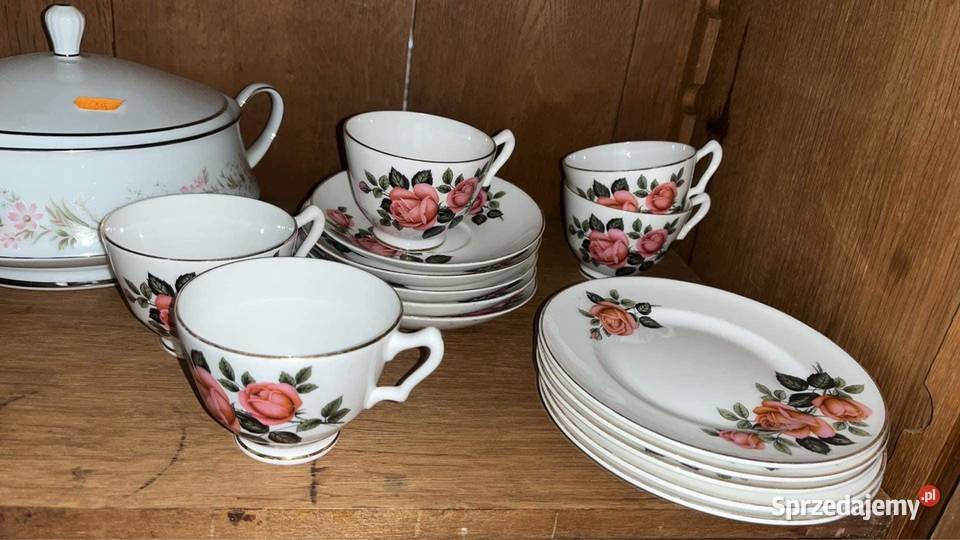 Śliczna filiżanka Z talerzykiem deserowym Pall pomorskie Gdańsk