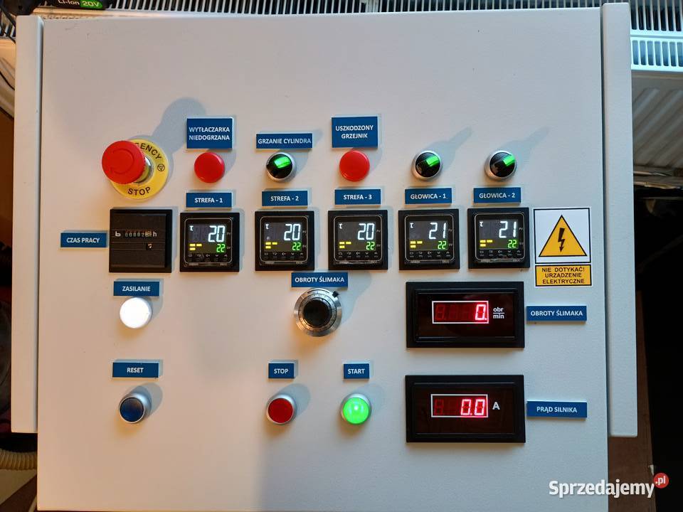 Wytłaczarka szafa sterownicza Części i akcesoria Gliwice sprzedam