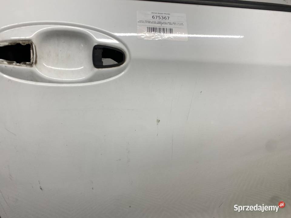 DRZWI PRAWY PRZÓD TOYOTA YARIS III Hatchback 040