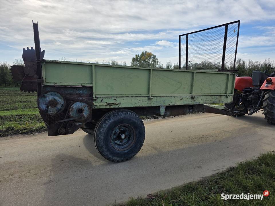 Rozrzutnik obornika jednoosiowy Sandomierz