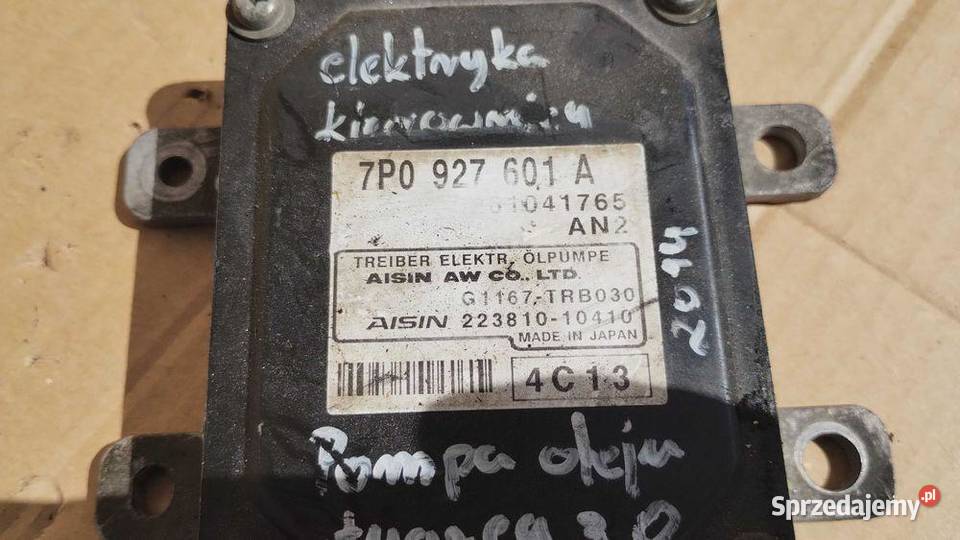 Moduł Sterownik Pompy Oleju Vw Touareg 7P