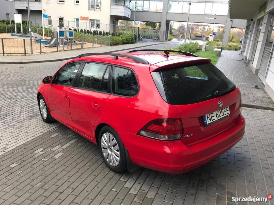 Golf VI KOMBI 16 TDI 90 salonowy 2011r elektryczne szyby Gdynia