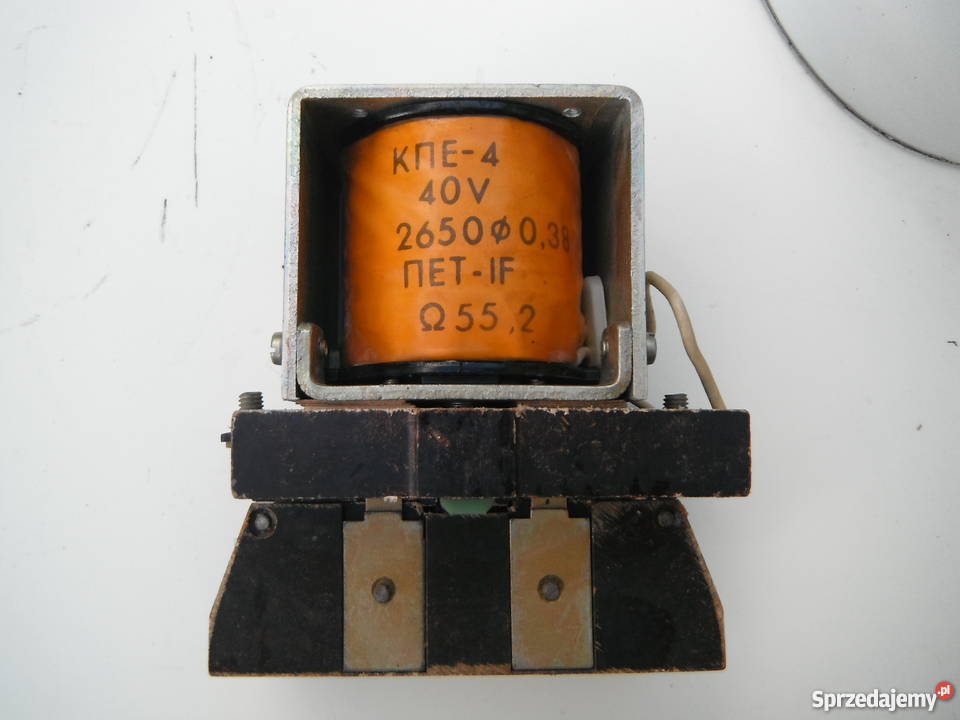 Stycznik KPE4 cewka 40V 63A 80V wózek widłowy mazowieckie Barak