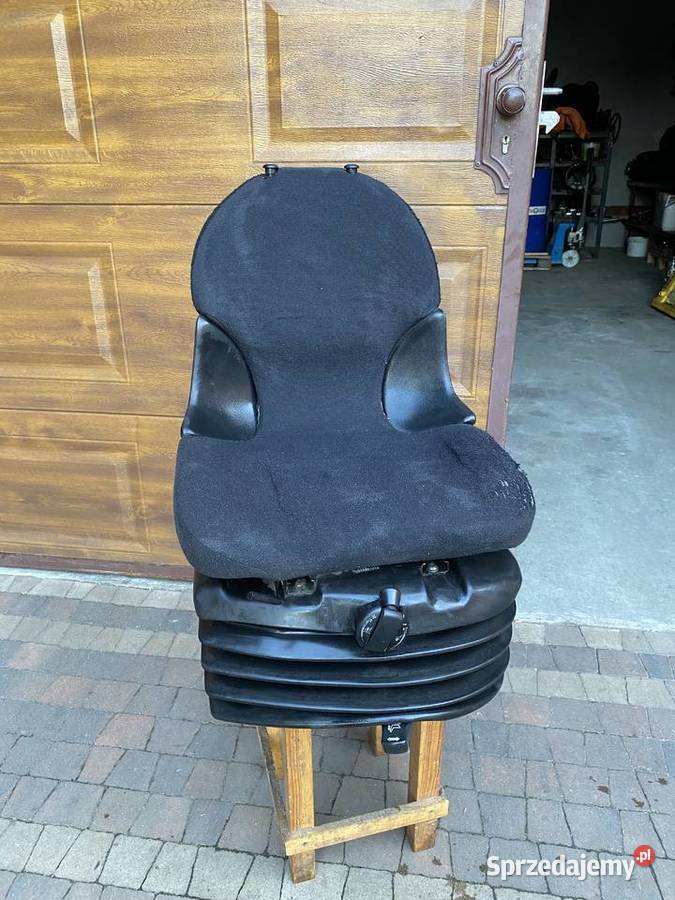 Fotel do traktora koparko ładowarki wysoki Brzeziny