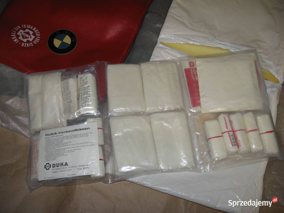 Stara apteczka DUKA BMW VW Audi OPEL Ford auto Akcesoria samochodowe Przemyśl sprzedam