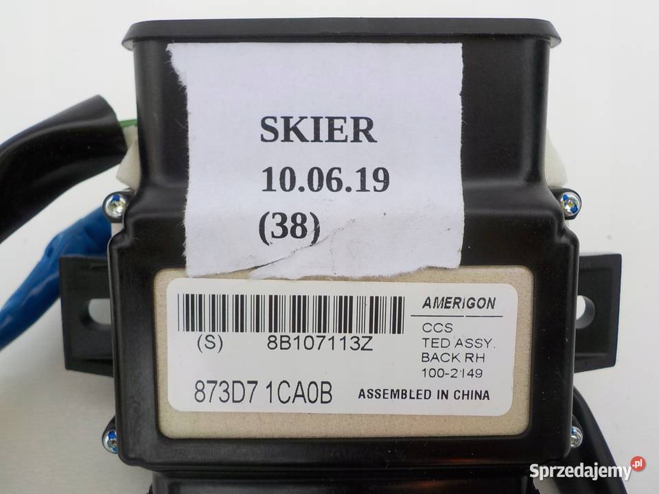 REGULATOR WYLOTU POWIETRZA PRAWY TYŁ INFINITI Nowy Tomyśl