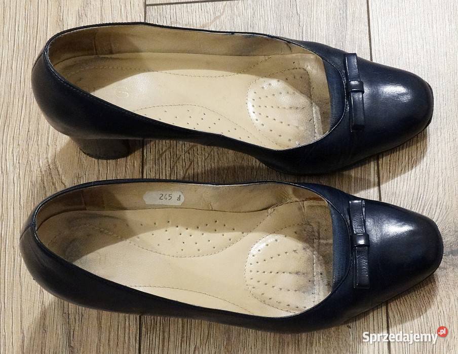 Półbuty czółenka skórzane damskie ANIS 39 25.5cm Gliwice