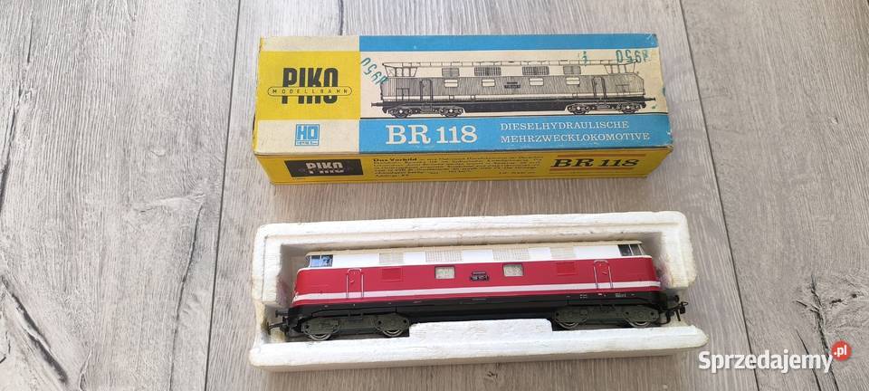 LOKOMOTYWA PIKO BR118 DR H0 ŁADNY STAN PUDEŁKO Bytom sprzedam