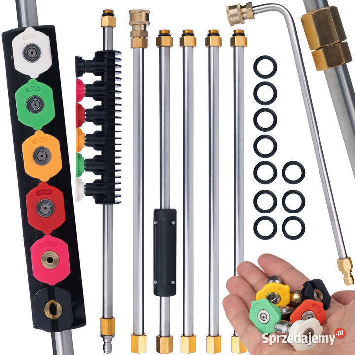 Zestaw 7 Lanc do Myjki Ciśnieniowej 250 bar 26 m Ludźmierz