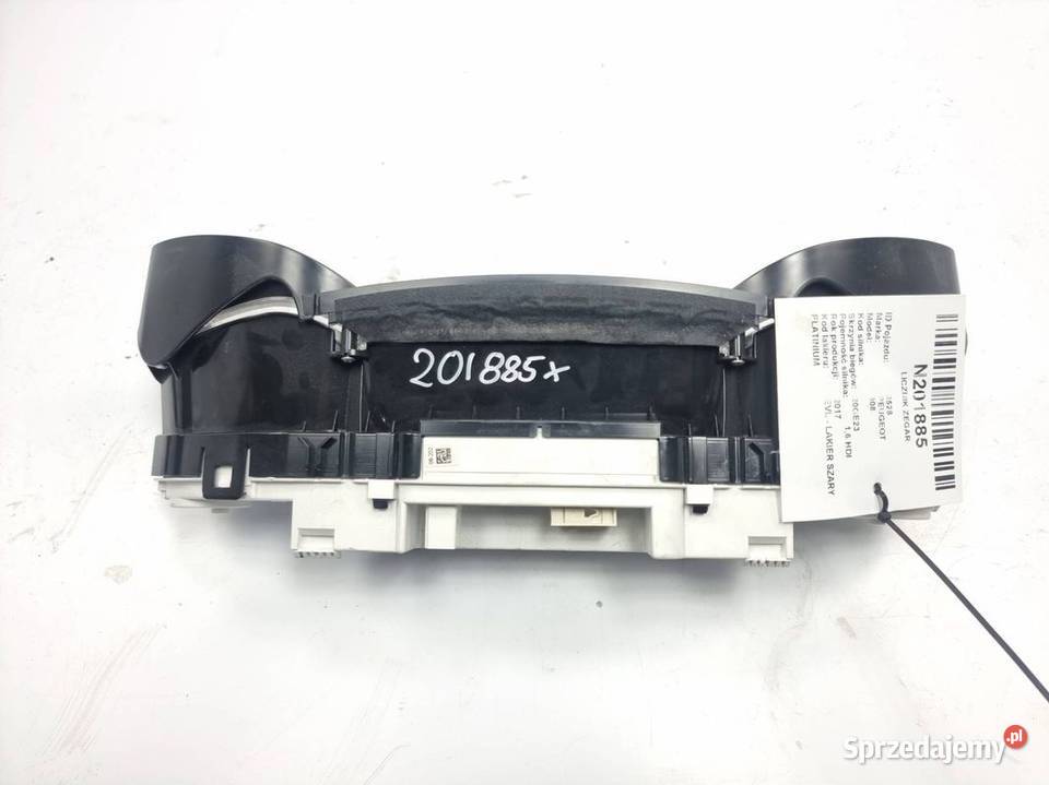 LICZNIK ZEGAR PEUGEOT 308 9809838380 Lipno sprzedam