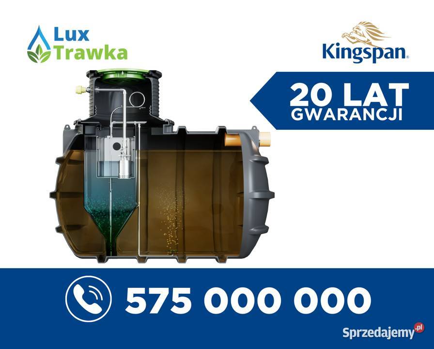 Przydomowa oczyszczalnia BioAir 4 Kingspan