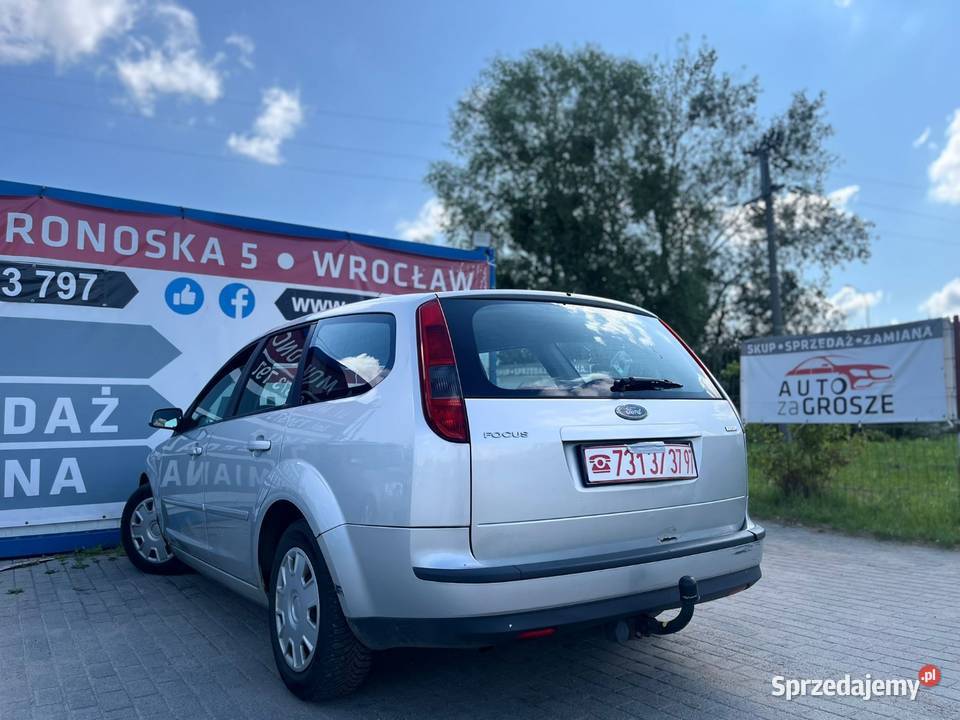 Ford Focus 16 TDCI2007KlimaDł OpłatyHAKZamiana Wrocław sprzedam