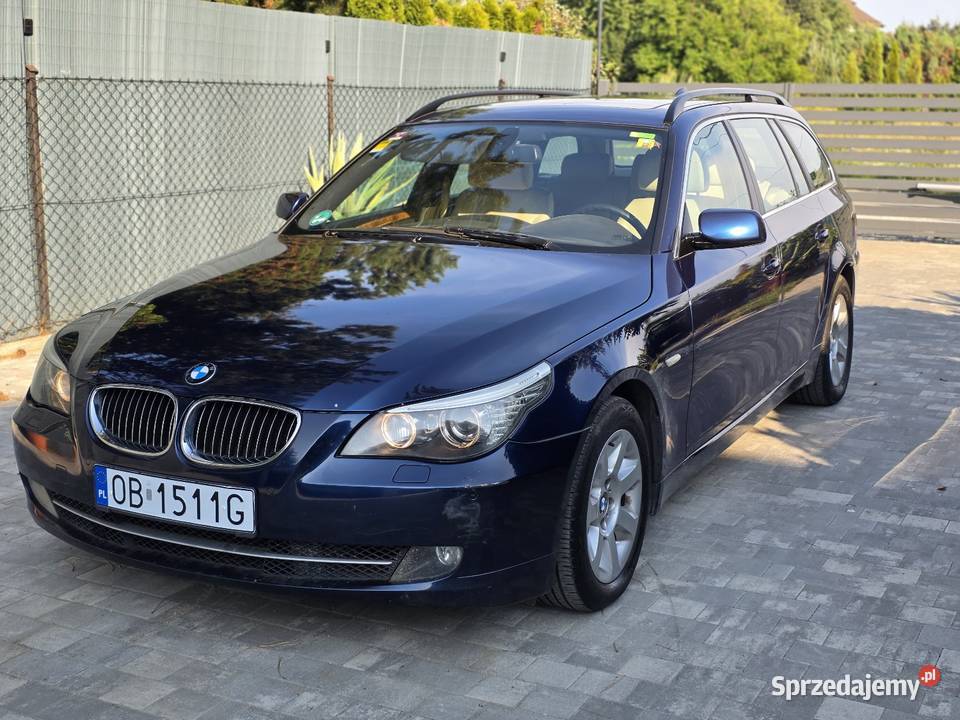 Bezwypadkowe bmw 5 30 diesel kombi hak biXenon Seria 5 opolskie Pisarzowice