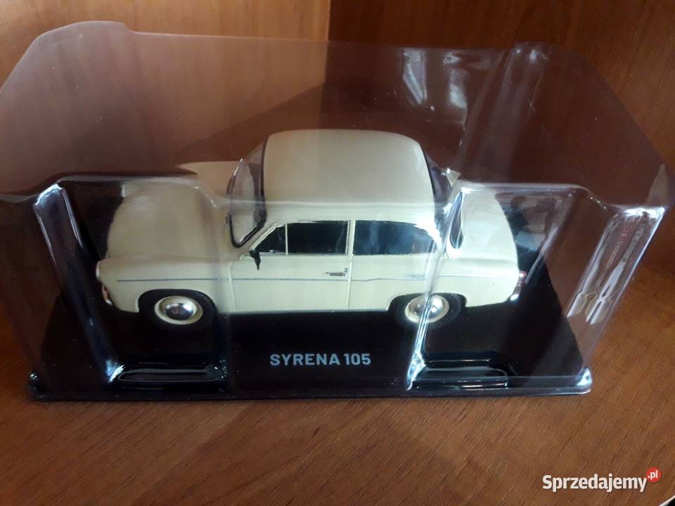FSM Syrena 105 beżowa Deagostini Hachette 124 Piotrków Trybunalski